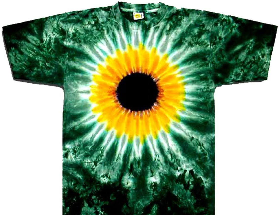 Buy Cool Shirts - Sunflower Tie Dye