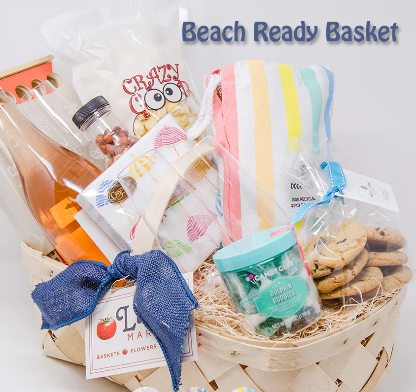 Lucy's Market - Beach Ready Basket
