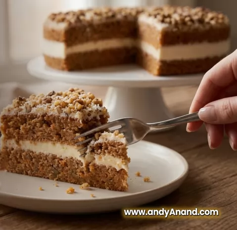 Andyanand - Sugar-Free Carrot Cake Andyanand - Sugar-Free Carrot Cake